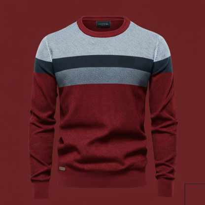 Pull Tricot Nid d’Abeille – Édition Signature